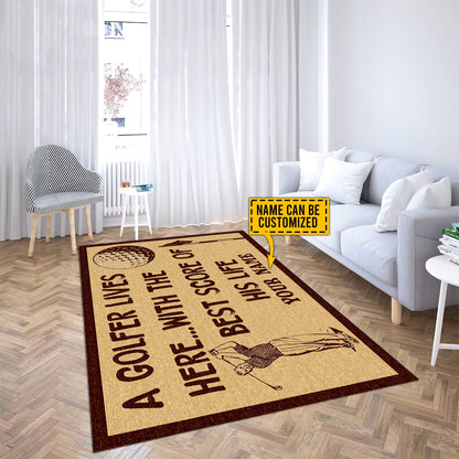 Custom Name XT Golf Lover RUG XT NTN07052103