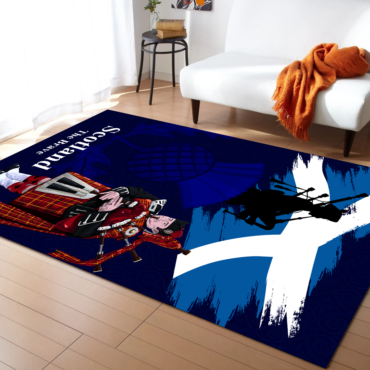 Premium Scotland The Brave 3D Rug