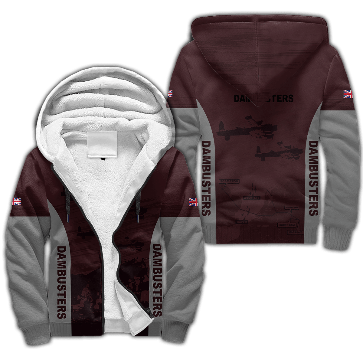 Operation Chastise 'DAMBUSTERS' 3D All Over Printed Unisex Shirts