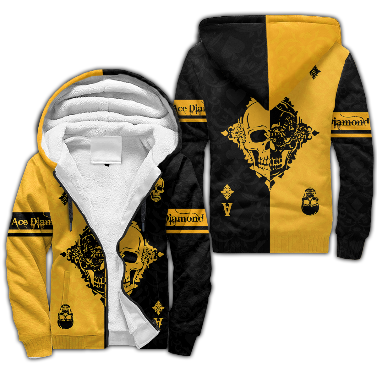 Ace Diamond 3D All Over Printed Unisex Shirts