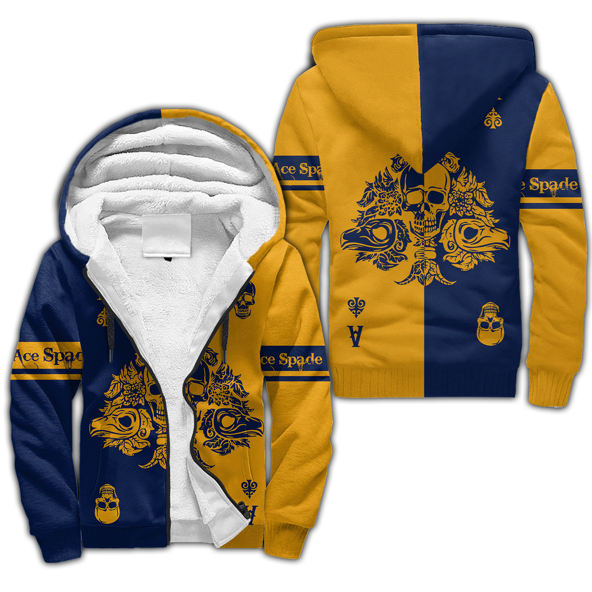 Ace Spade 3D All Over Printed Unisex Shirts