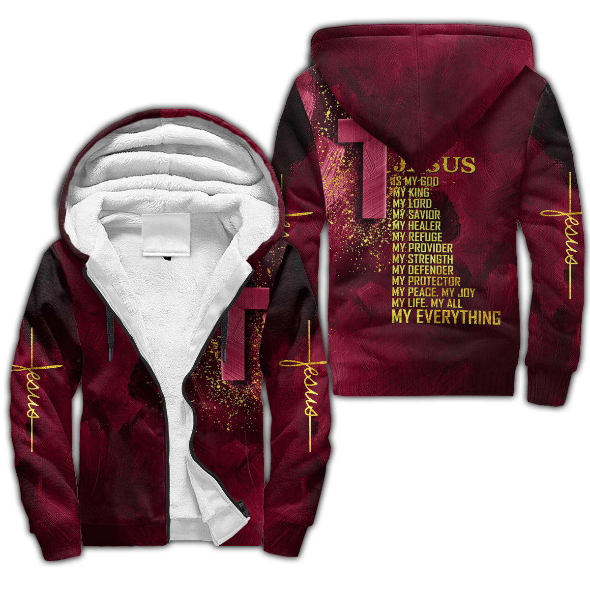 Premium Unisex Hoodie Easter Day Christian Jesus Is My Everything No53 ML
