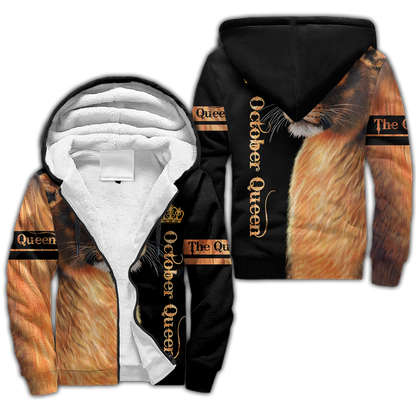 October Lion Queen 3D All Over Printed Shirt for Women