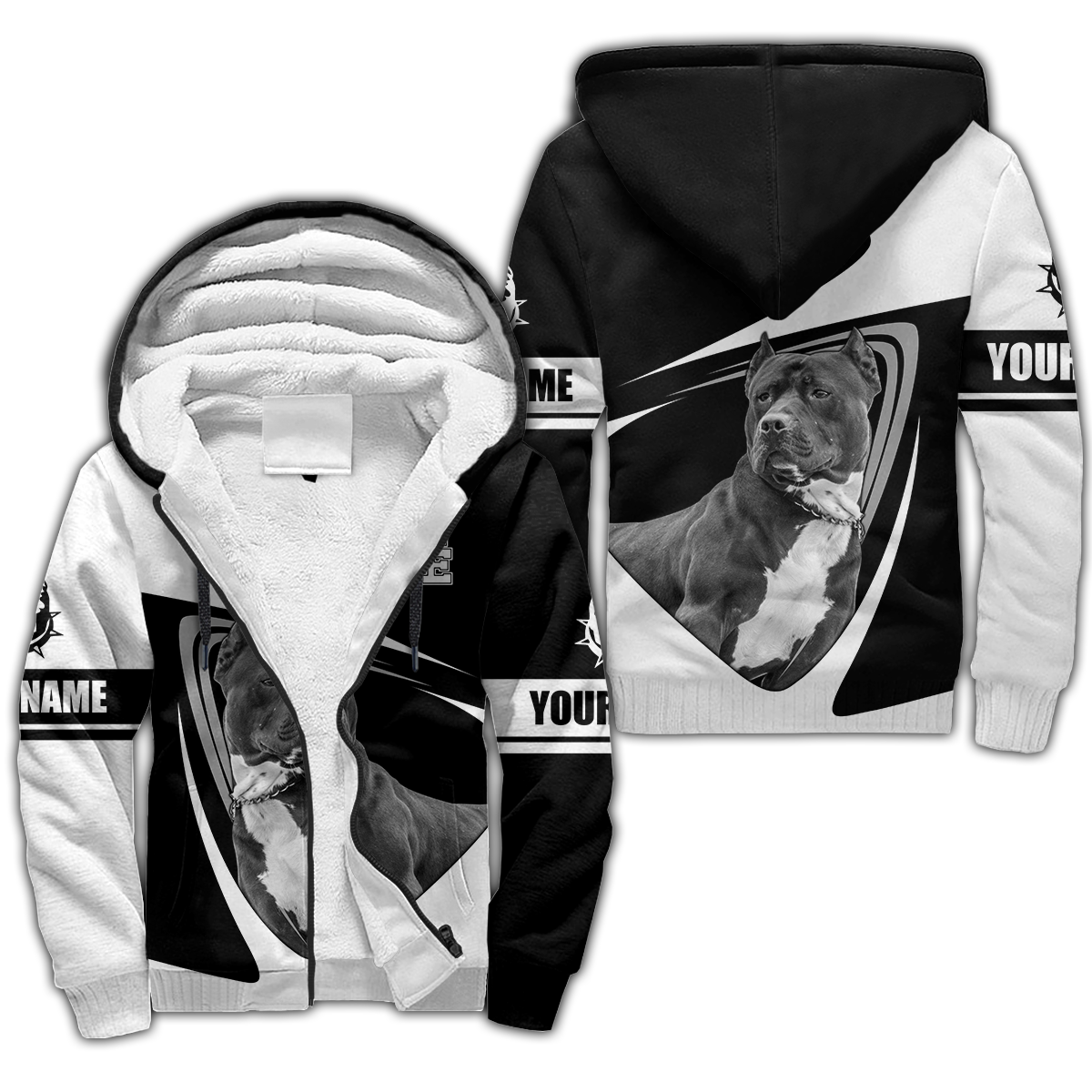 Pitbull Dog 3D All Over Printed Unisex PL