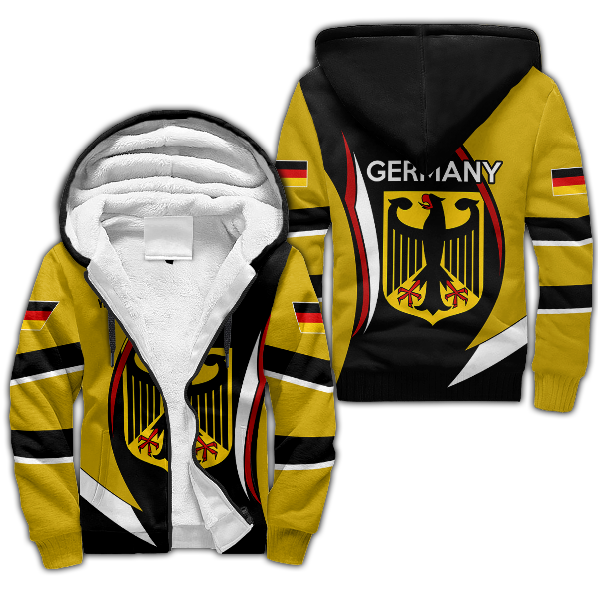 Germany Hoodie Personalized 3D All Over Printed Shirts