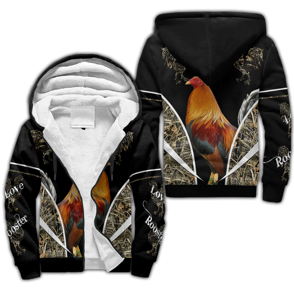 Rooster 3D Printed Unisex Shirts TNA22042101
