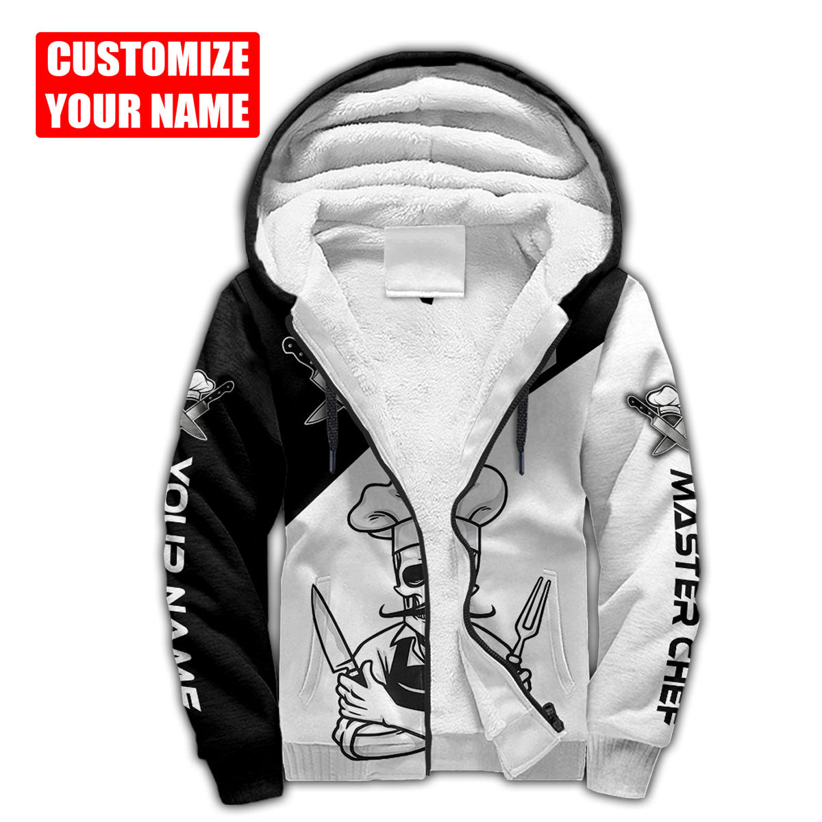 Custom Name Master Chef 3D All Over Printed Unisex Shirts