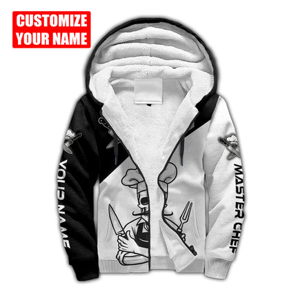 Custom Name Master Chef 3D All Over Printed Unisex Shirts