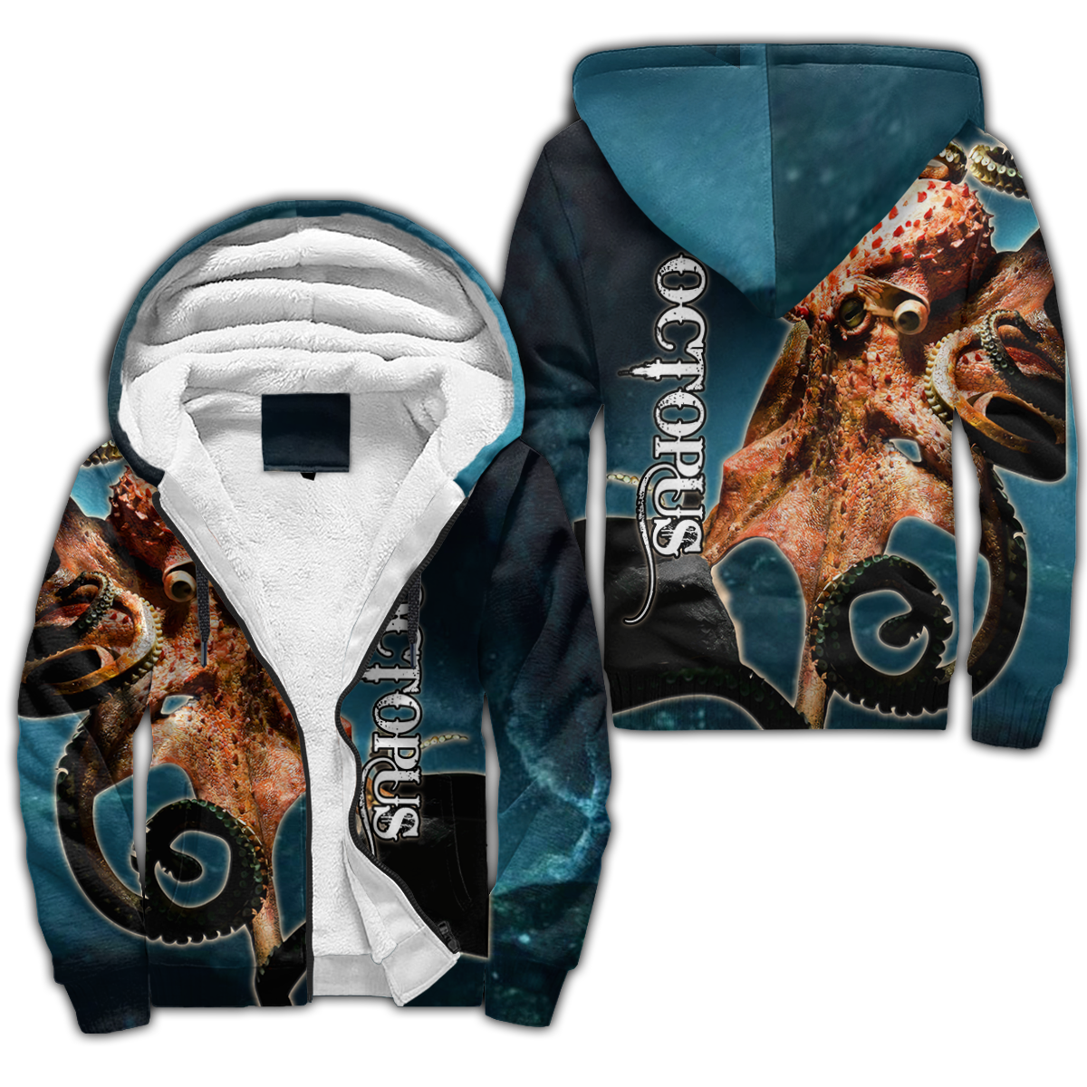 Premium Unisex Hoodie Octopus ML