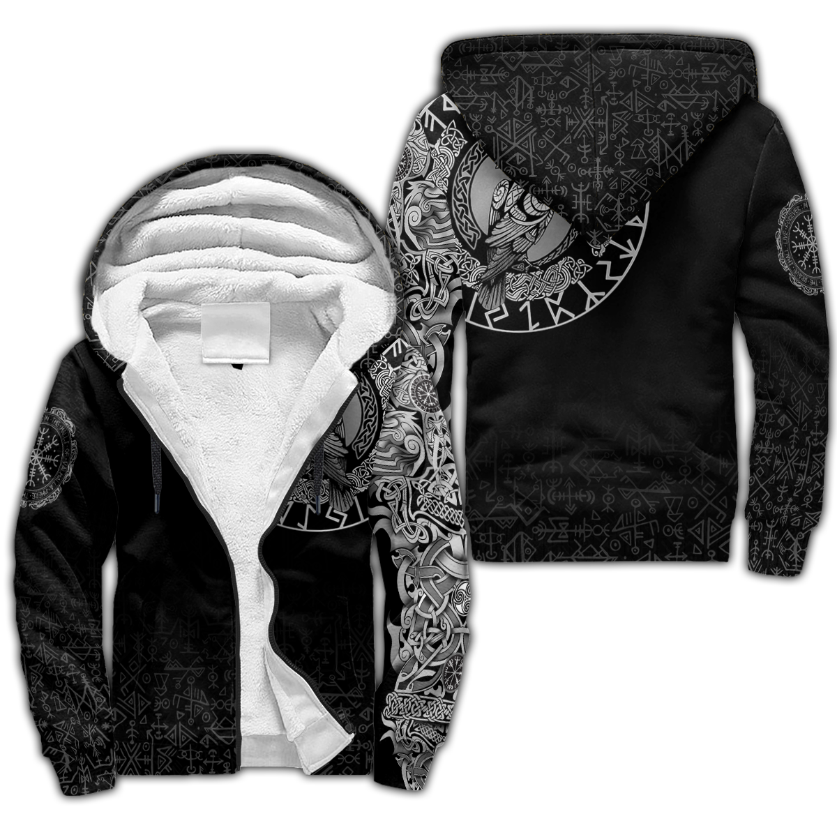 Premium Viking Raven 3D Printed Unisex Shirts TNA23042102