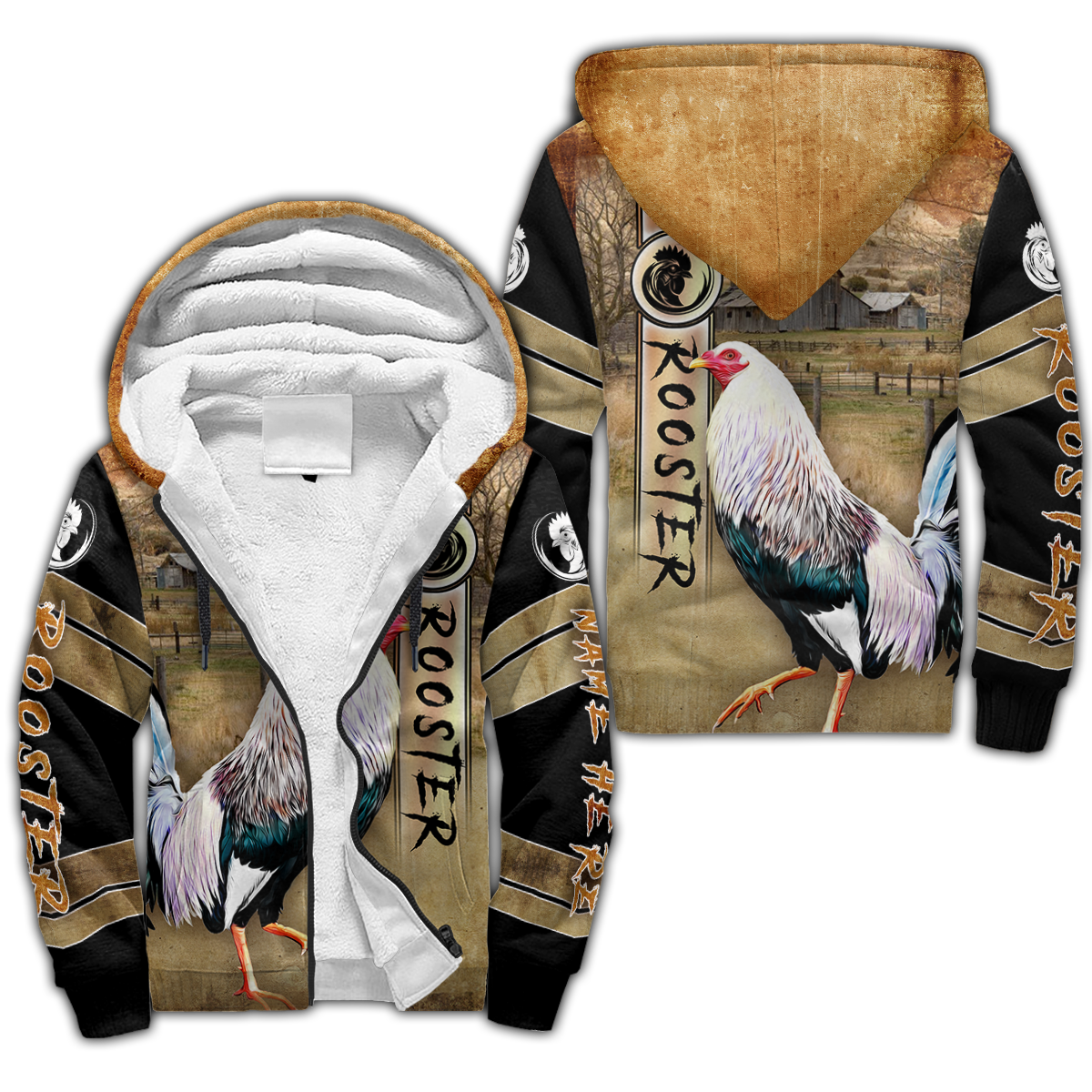 Personalized Rooster 3D Printed Unisex Shirts TNA24042102VH