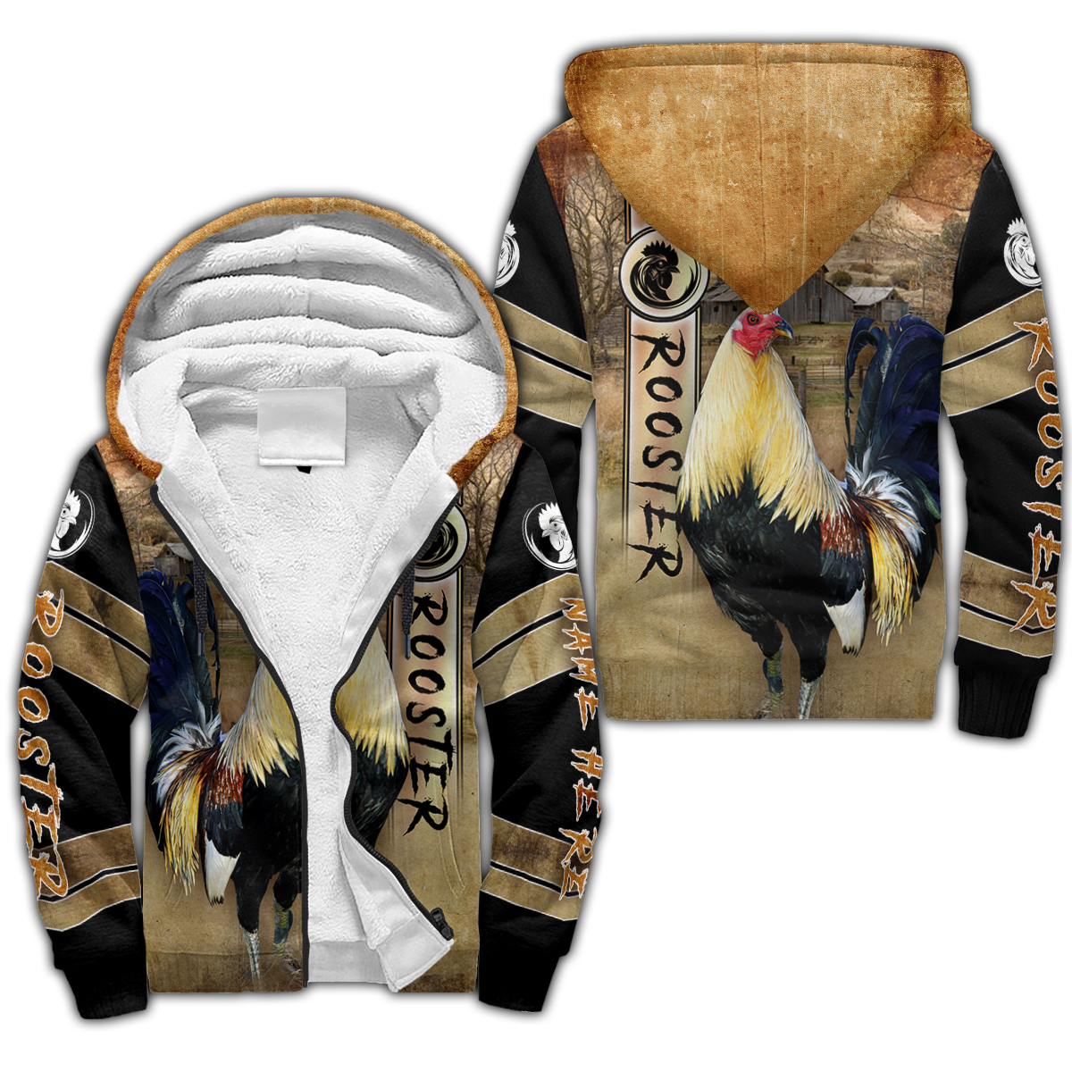 Personalized Rooster 3D Printed Unisex Shirts TNA24042103