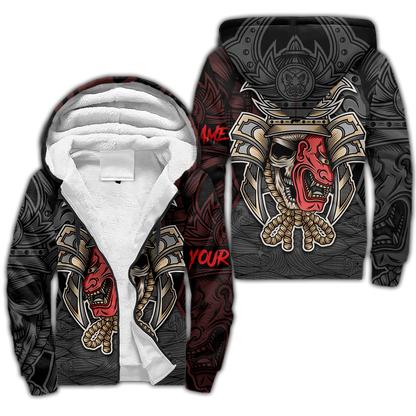 Premium Personalized 3D Printed Oni Samurai Shirts