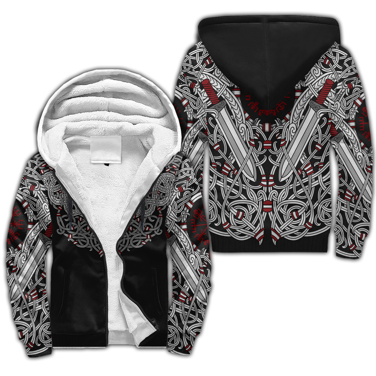 Premium 3D Printed Celtic Tatoo Shirts MEI