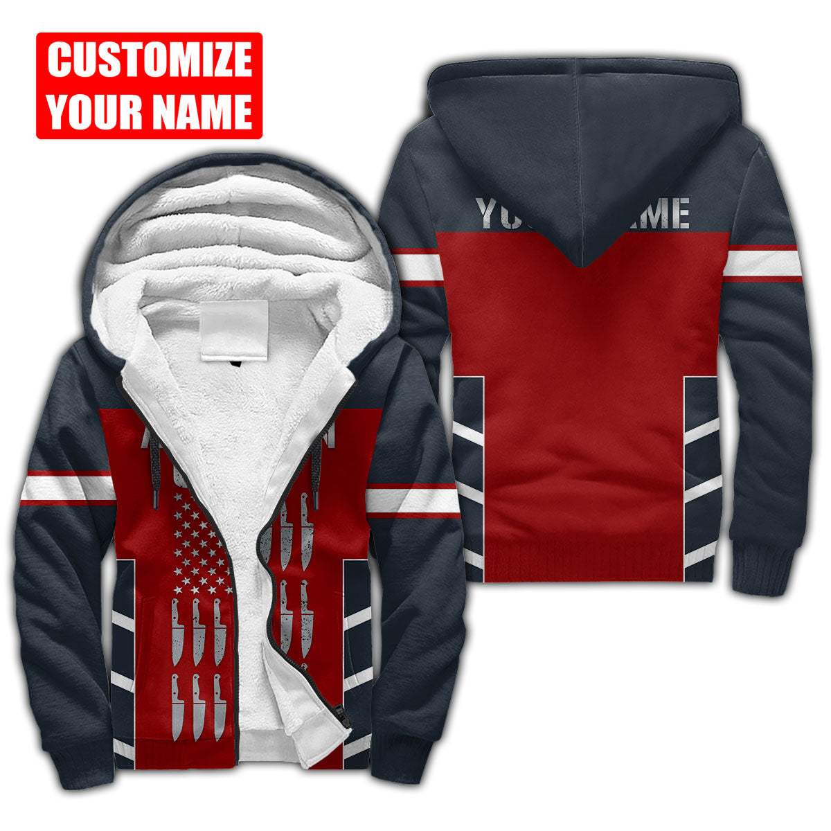 Custom Name Master Chef 3D All Over Printed Unisex Shirts