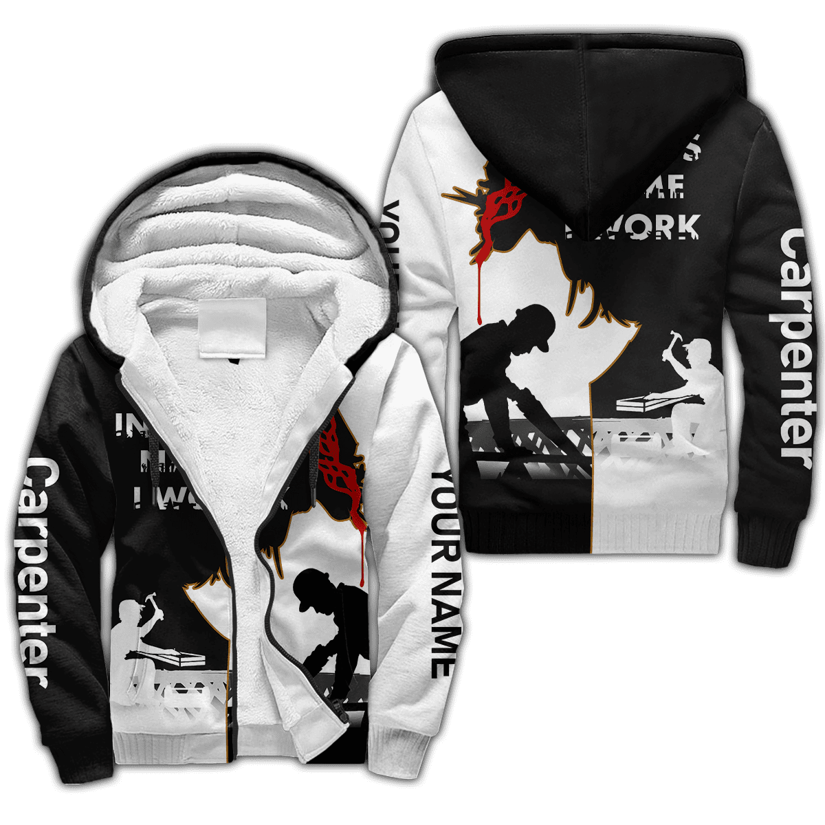 Premium In Jesus Name I Work 3D All Over Printed Unisex Shirts