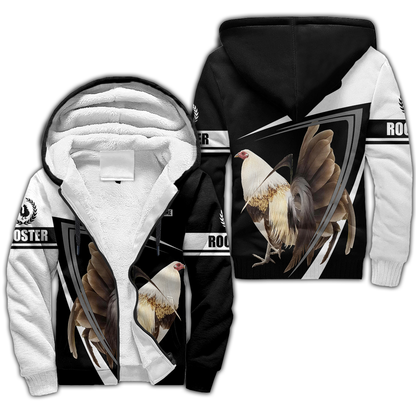 Personalized Rooster 3D Printed Unisex Shirts DA05052105