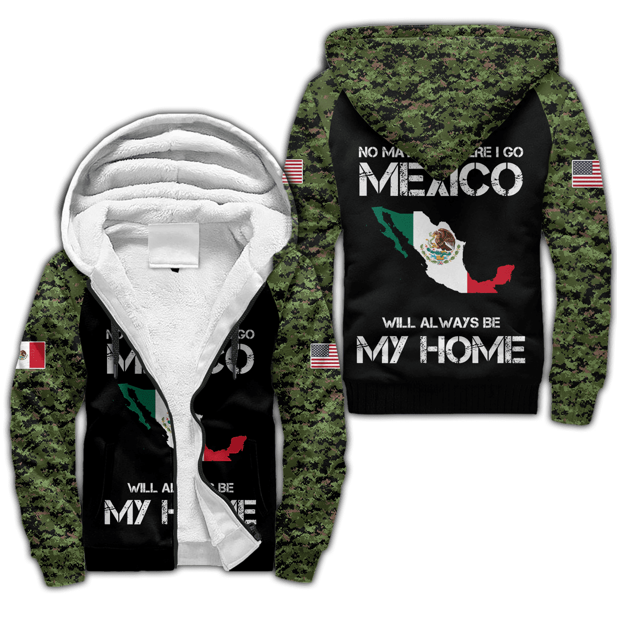 Mexico - My Home 3D All Over Printed Unisex Shirts