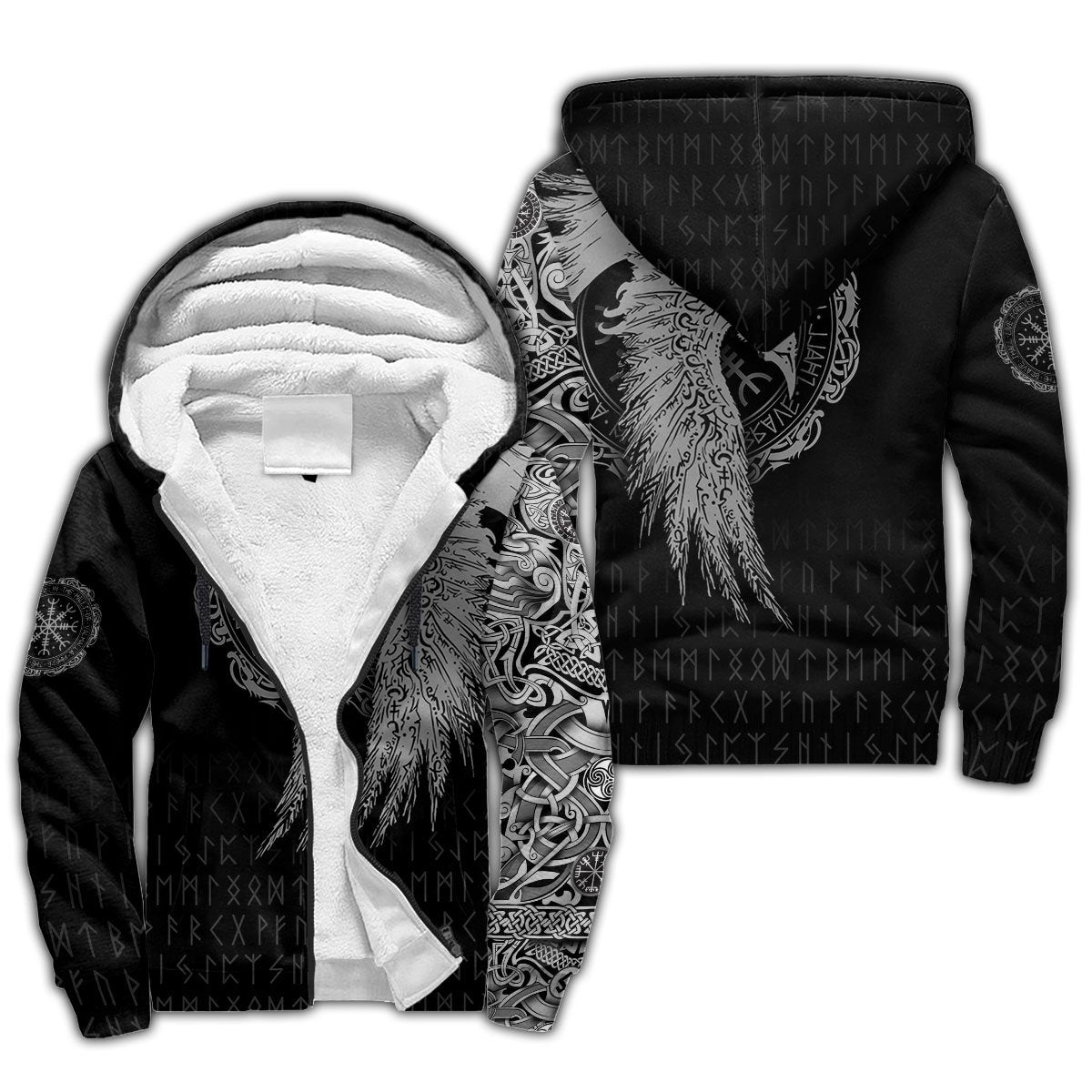 Premium Viking Raven Tattoo 3D Printed Unisex Shirts NTN24032102