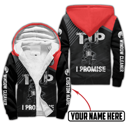 Premium Personalized 3D Printed Window Cleaner Shirts Just The Tip MEI