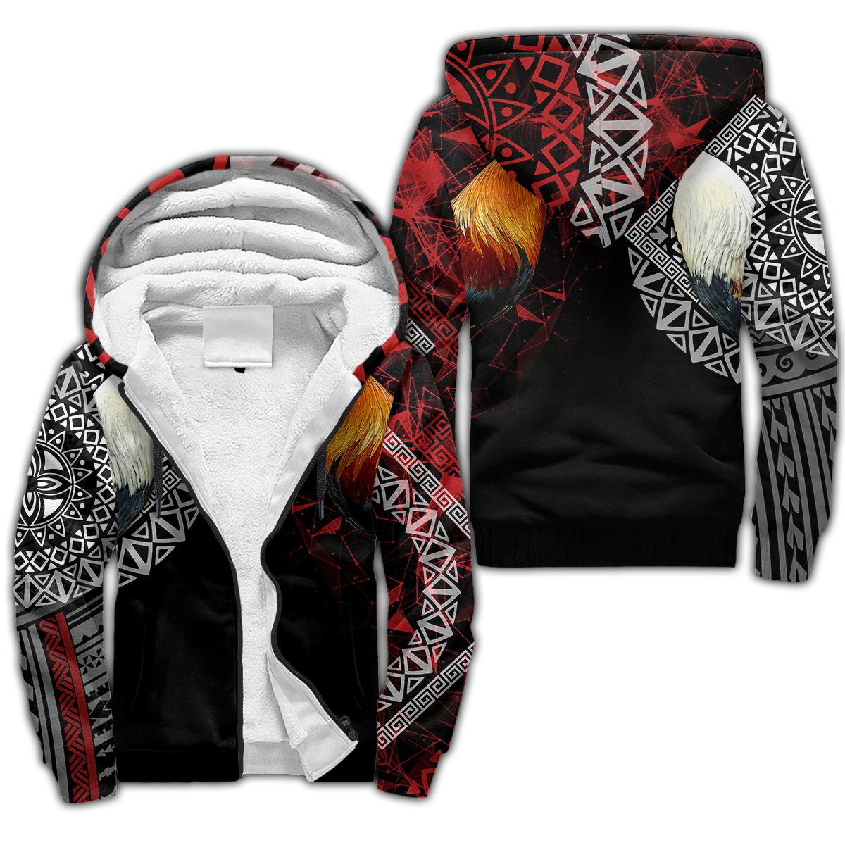 Mexican Rooster 3D Printed Unisex Shirts SN15052103