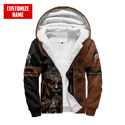 Personalized Name Azteca Mexicano 3D All Over Printed Hoodie
