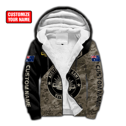 Custom name Australian Army Camo 3D printed shirts DD16102102