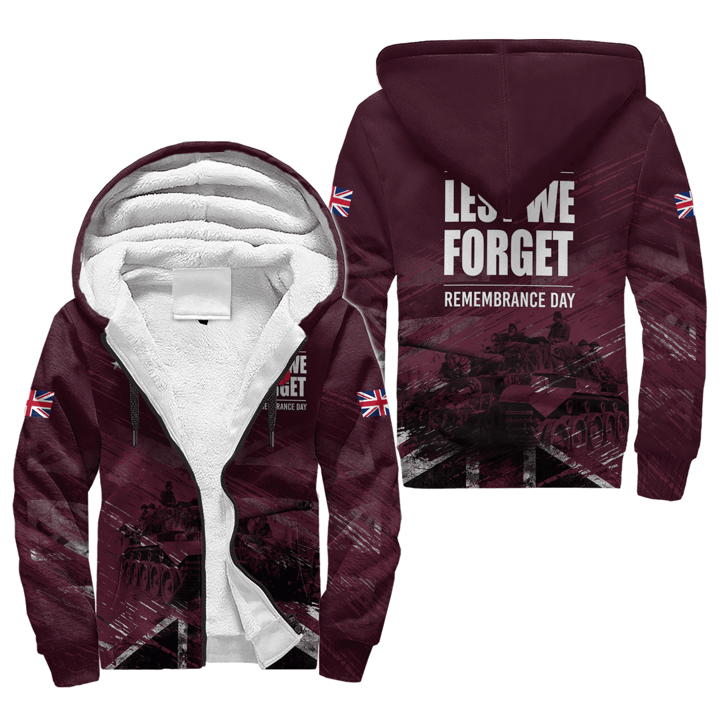 Remembrance Day Lest We Forget 3D All Over Printed Unisex Shirts