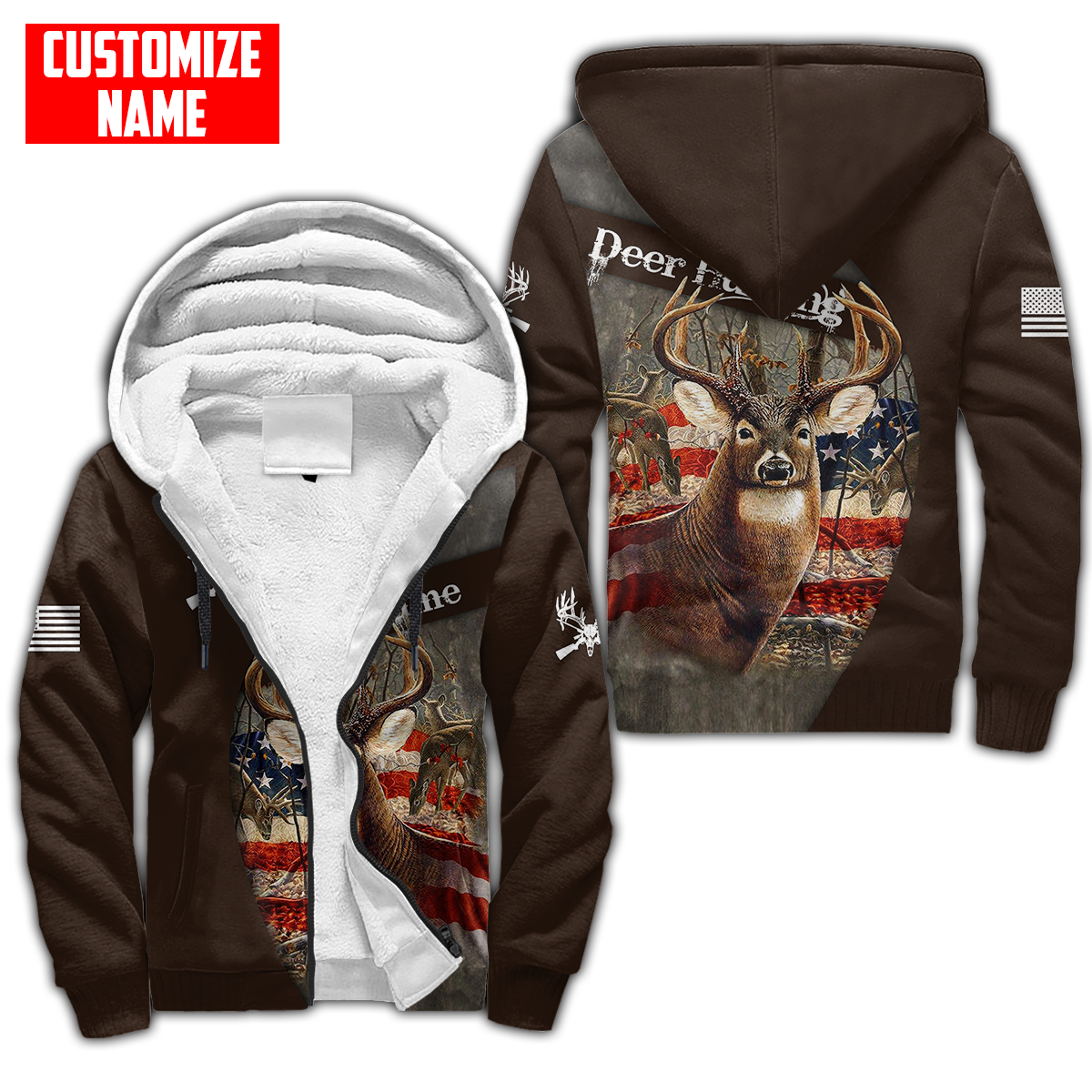 Customized Name Hunting Season 3D All Over Printed Unisex Shirts