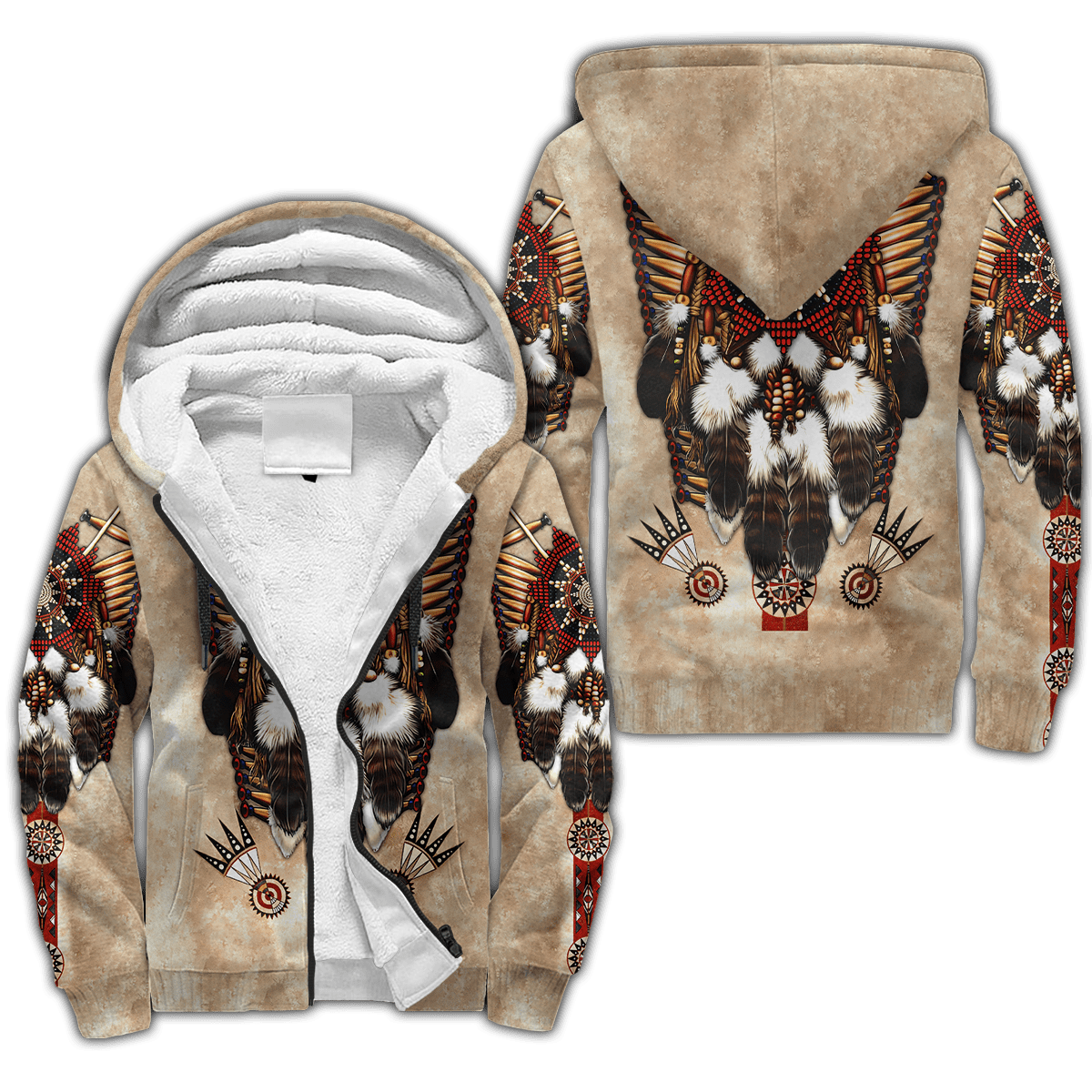 Native American 3D All Over Printed Unisex Shirts