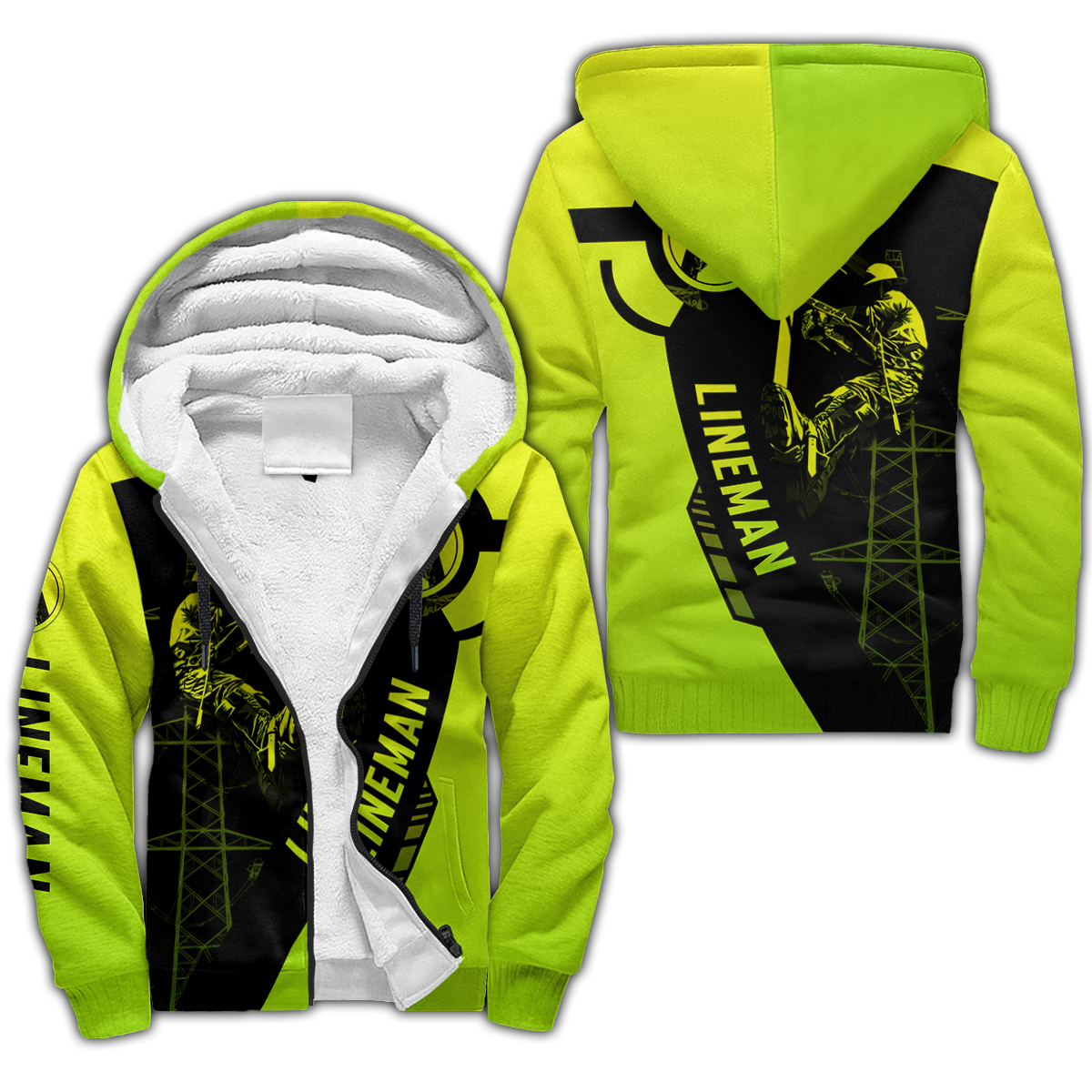 Electrician And Lineman Personalized Safety 3D All Over Printed Premium Unisex Hoodie ML MH26022104