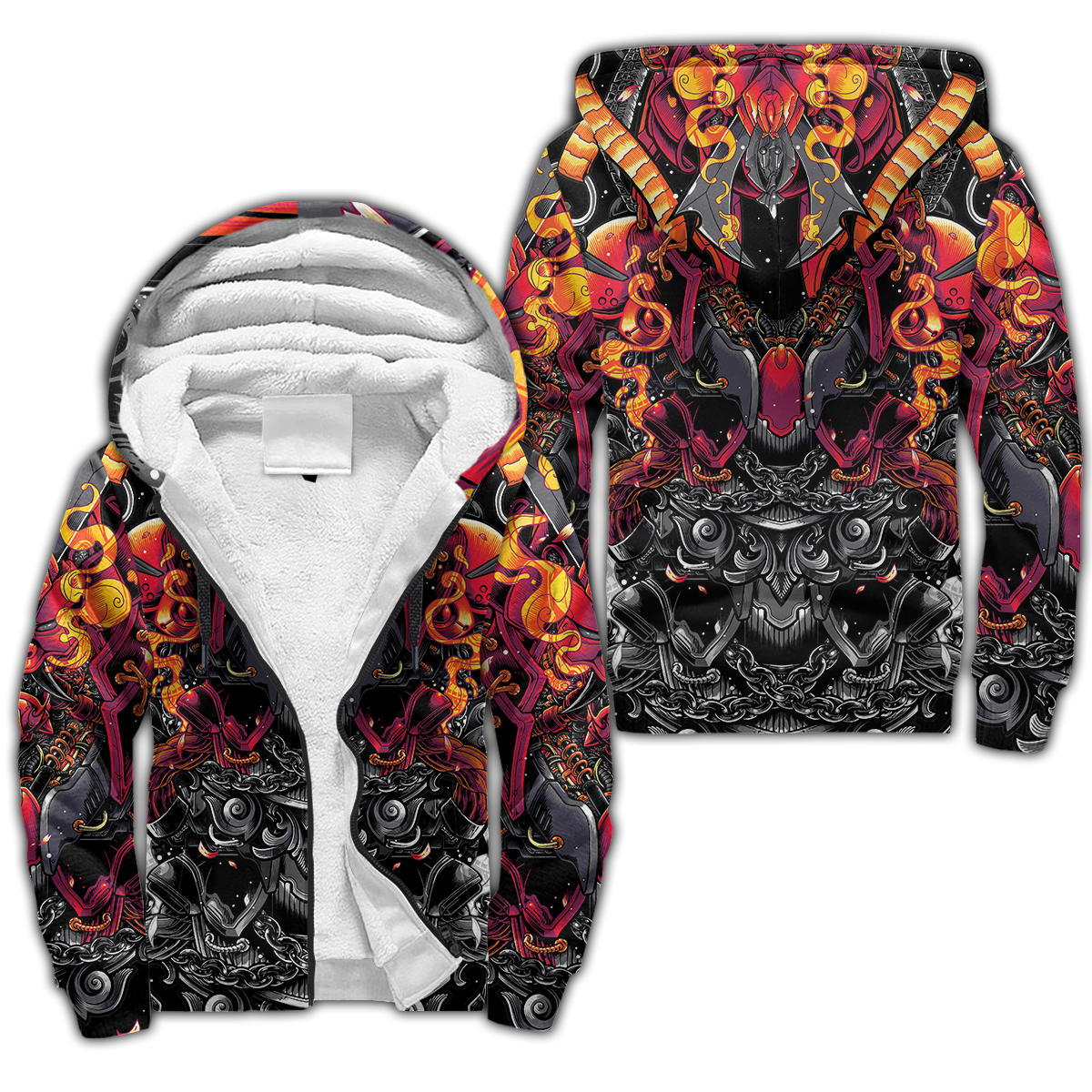 Premium 3D Printed Samurai Shirts MEI