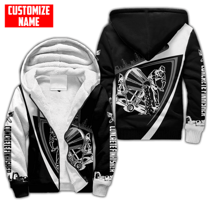 Customized Name Mixer Concrete Finisher 3D All Over Printed Unisex Shirts