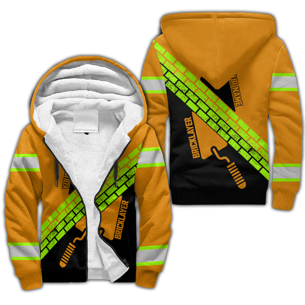 Premium Unisex Hoodie Customize Bricklayer No6 ML