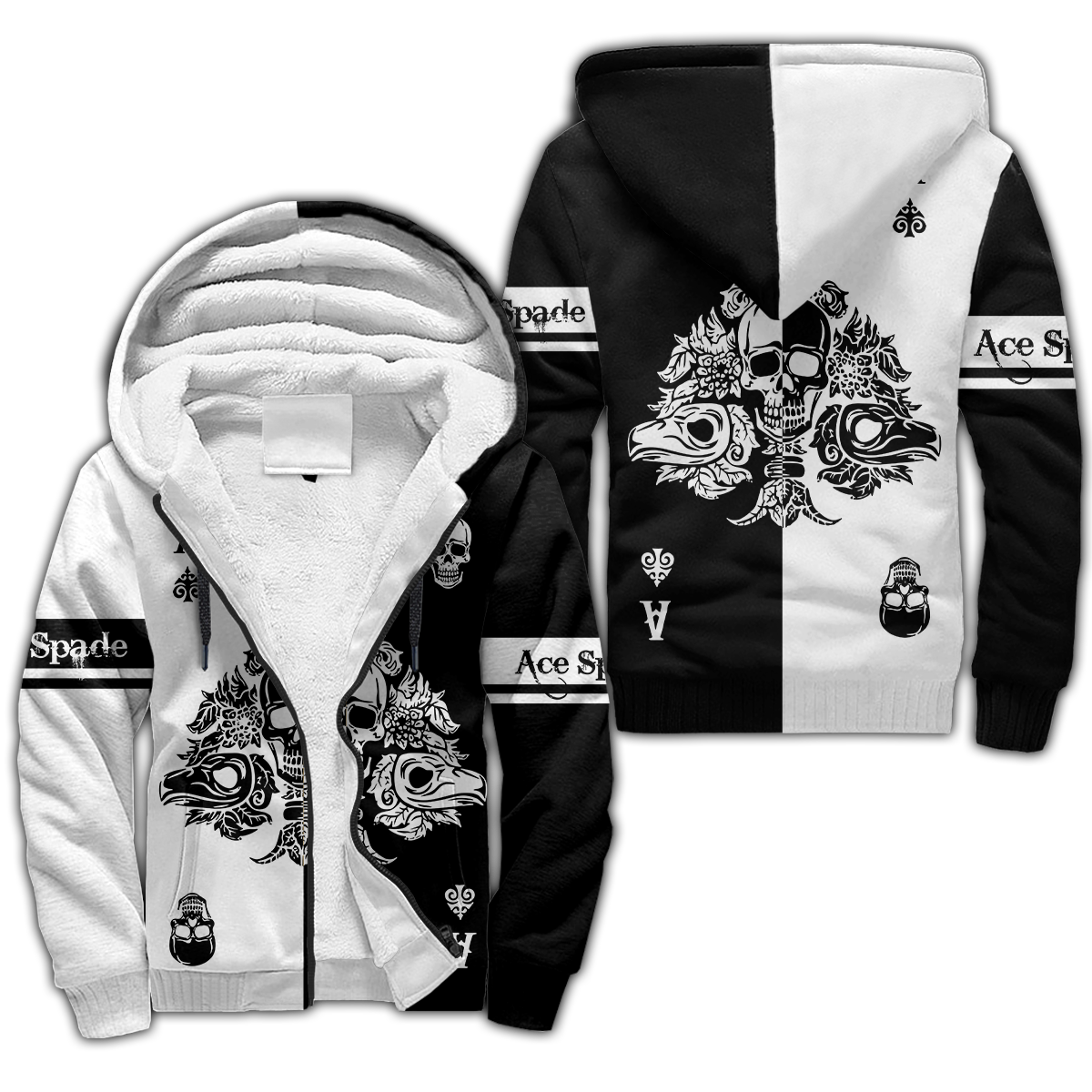 Ace Spade 3D All Over Printed Unisex Shirts
