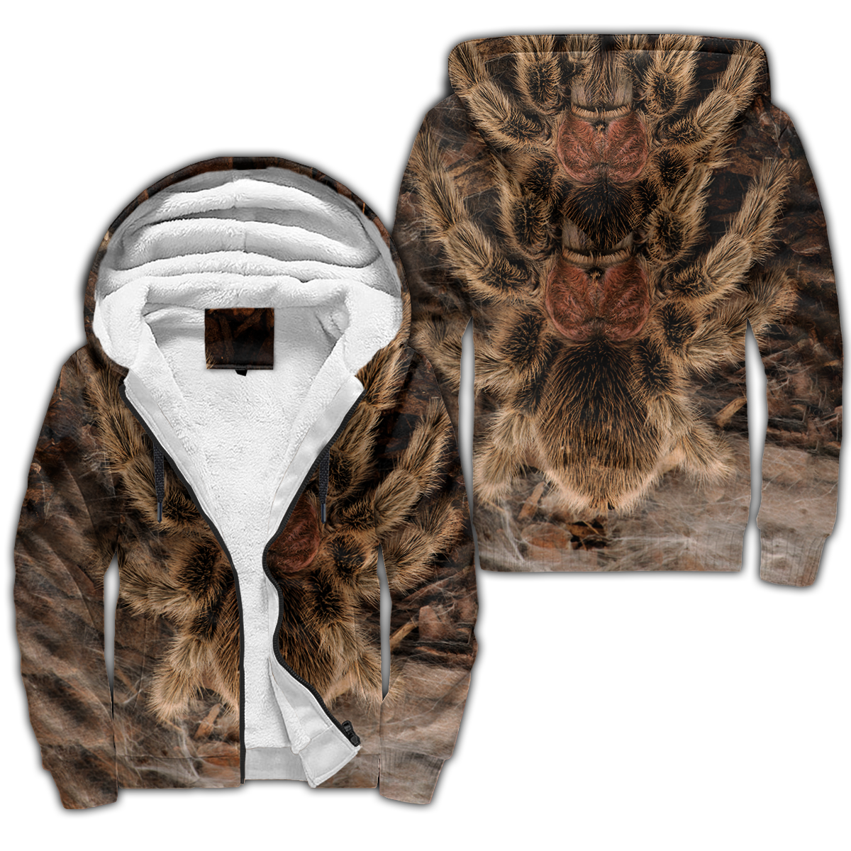 Spider Tarantula 3D All Over Printed Premium Unisex Hoodie ML