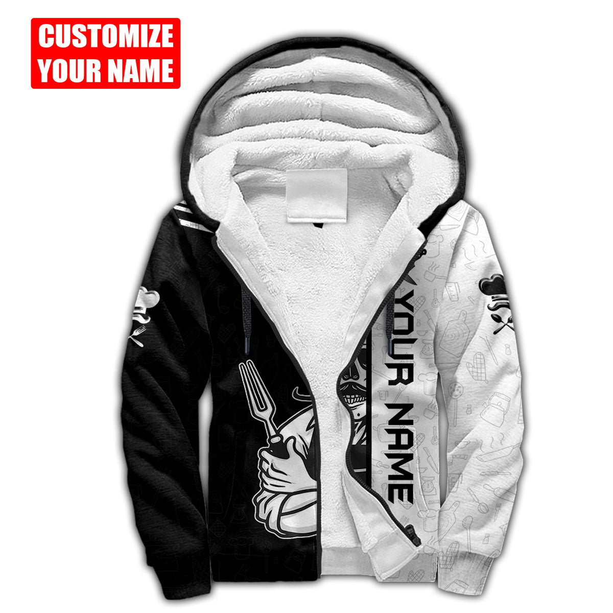 Custom Name Master Chef 3D All Over Printed Unisex Shirts