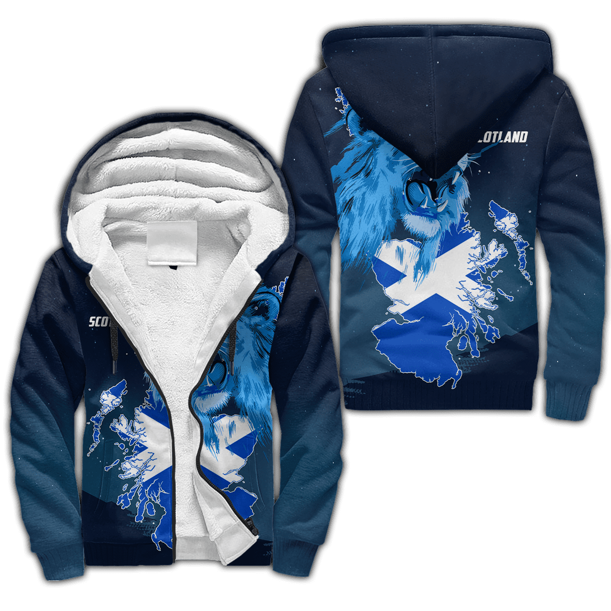 Premium Scotland Lion King 3D All Over Printed Unisex