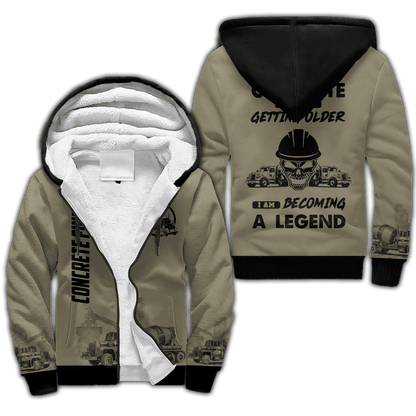 Legend Concrete Finisher 3D printed shirts