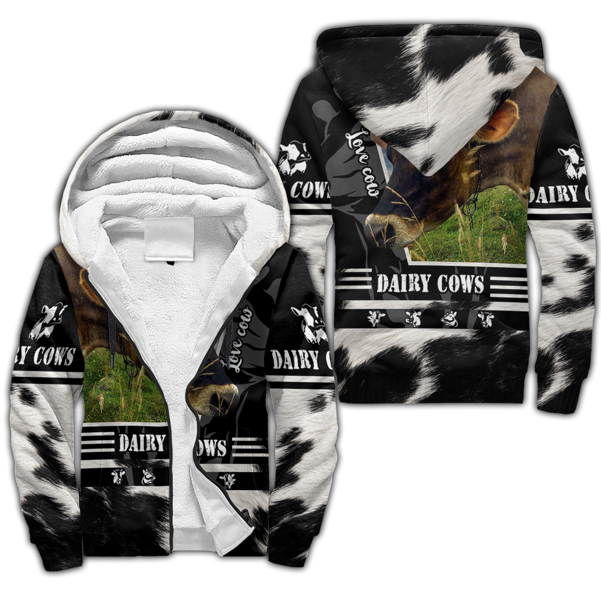 Dairy Cows 3D All Over Printed Unisex Shirts DD1412202