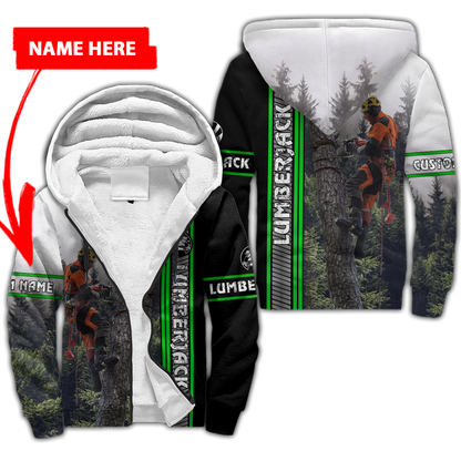 Premium Personalized Unisex 3D Printed Lumberjack Shirts MEI