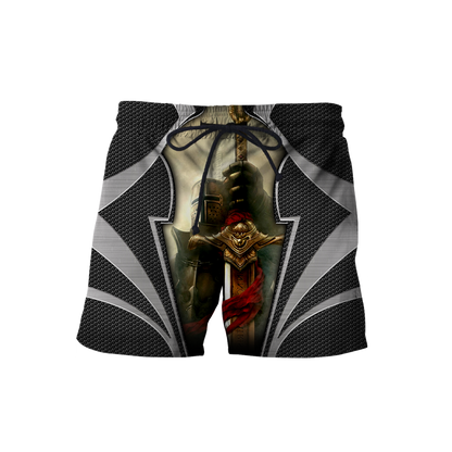 Premium Knight Templar All Over Printed Shirts For Men And Women MEI