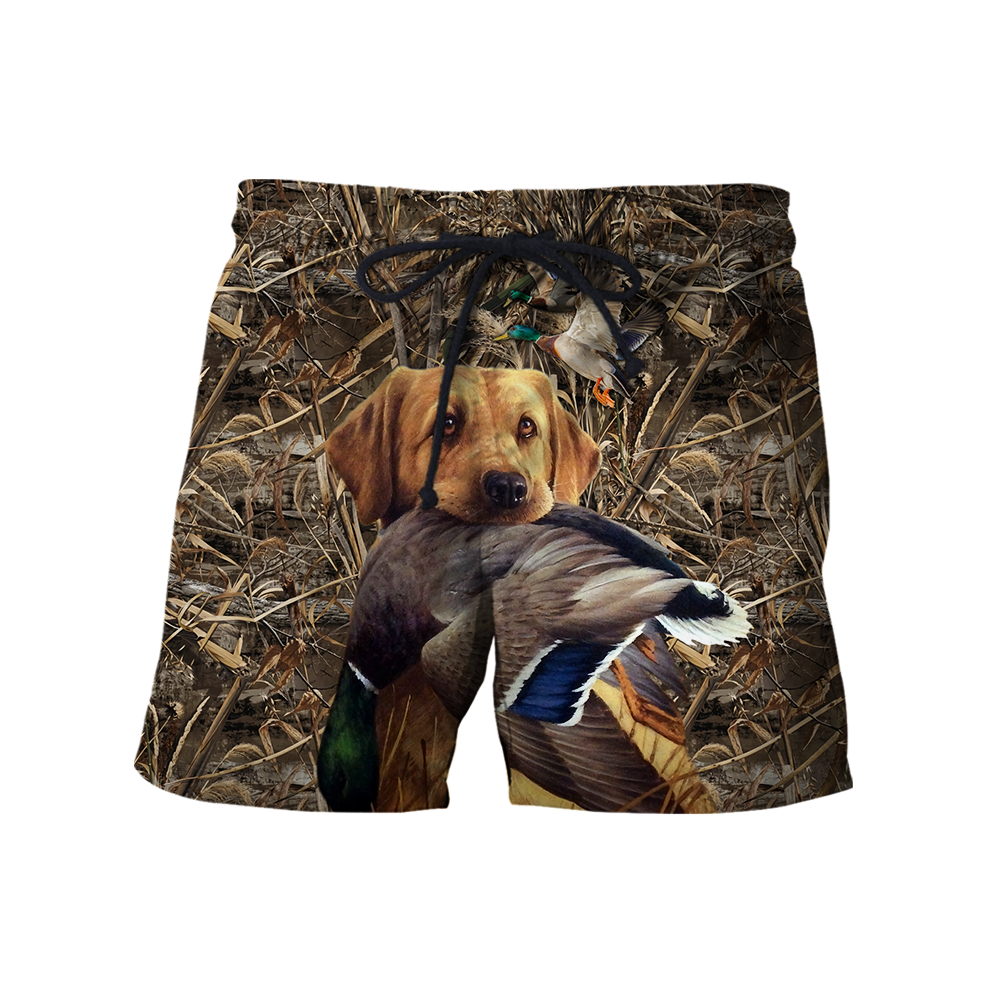 Mallard Duck Hunting 3D All Over Printed Shirts for Men and Women AM281001-Apparel-TT-Shorts-S-Vibe Cosy™