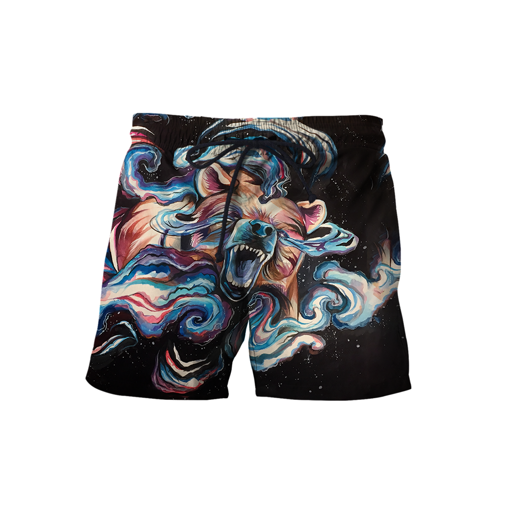 Love Bear Tattoo 3D all over printed shirts for men and women AZ091203 PL-Apparel-PL8386-Shorts-S-Vibe Cosy™