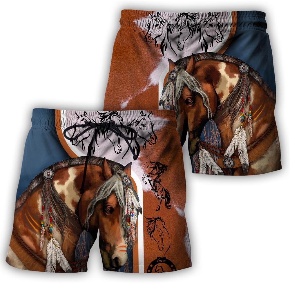 Love Horse 3D All Over Printed Shirts For Men And Women TR2404207 - Amaze Style™-Apparel