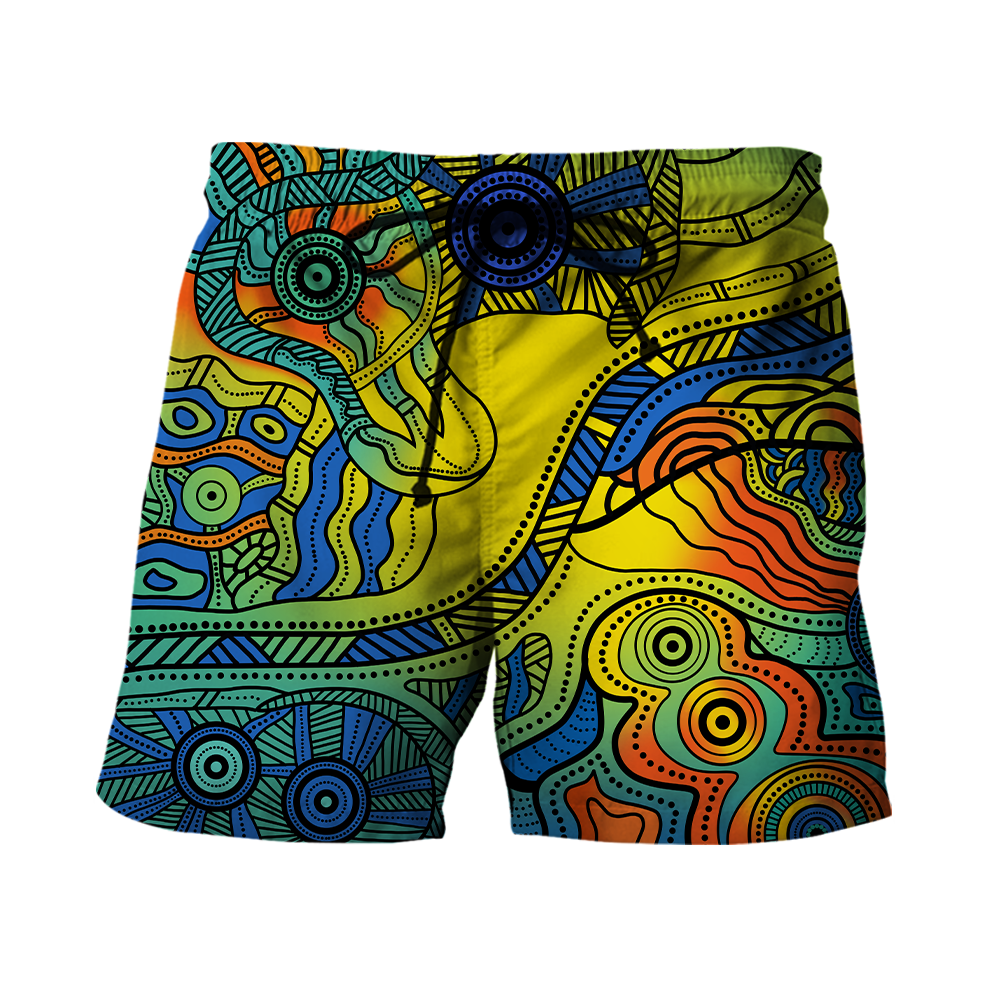 Aboriginal Indigenous Dot Painting Art Shirt For Men And Women