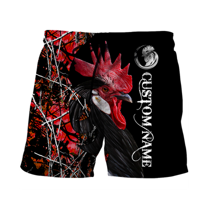 King Rooster Customize 3D All Over Printed Unisex Hoodie ML