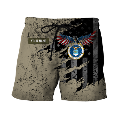 Veteran US Air Force in my heart 3D shirts for men and women