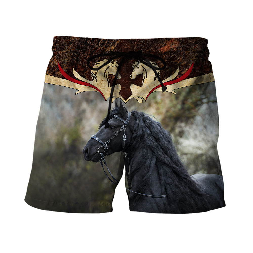 Love Horse 3D All Over Printed Shirts  Hoodie MP09082001S2