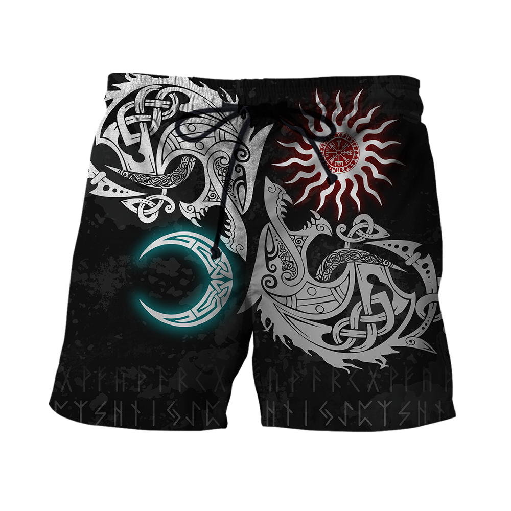 Mythical Norse Wolves 3D All Over Printed Hoodie TR2309201